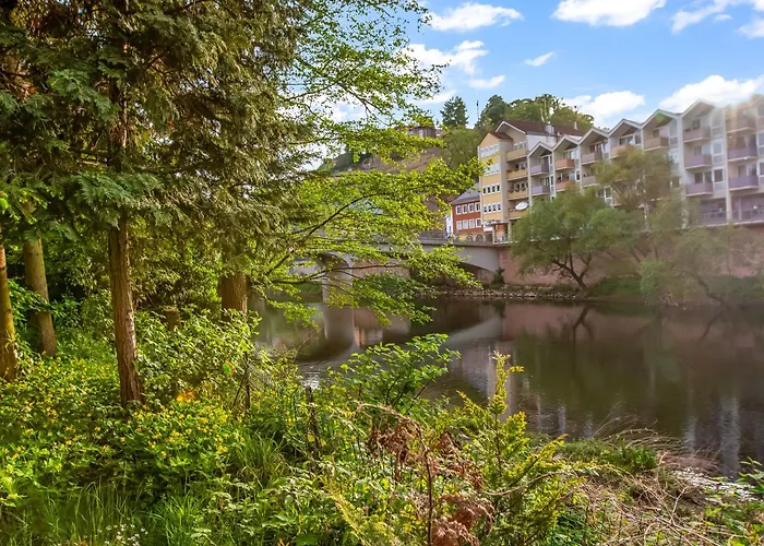 Apartment I Altstadt Am Wasser Mit Garten Bad Kreuznach